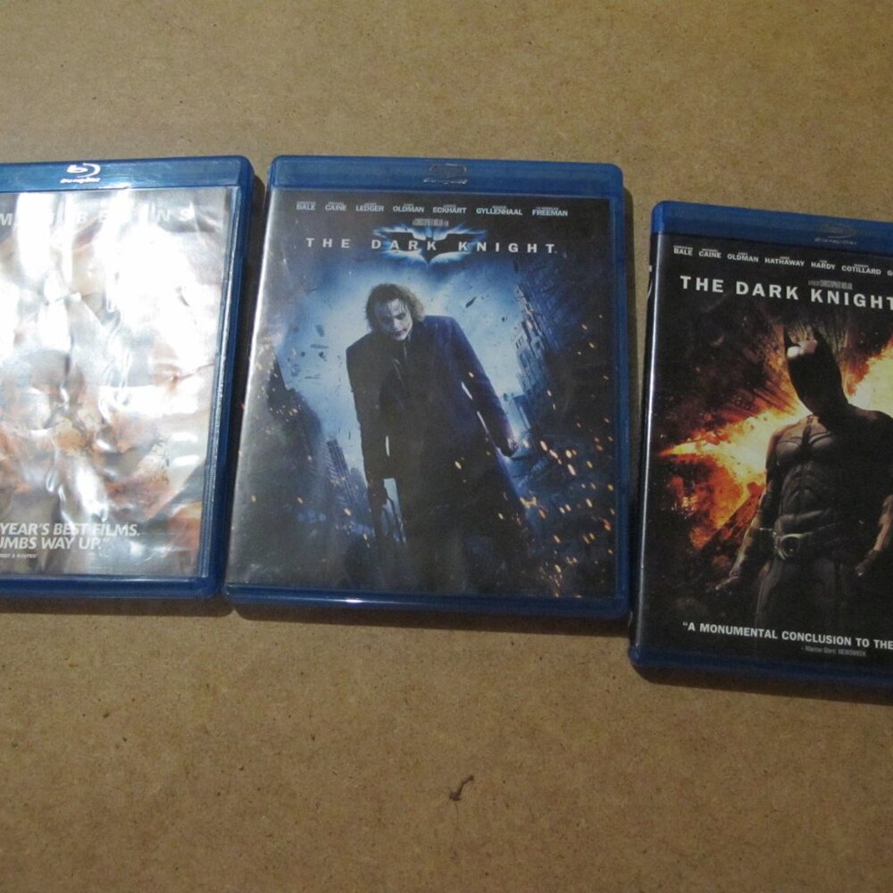 Batman/The Dark Knight Blu-Ray Bundle